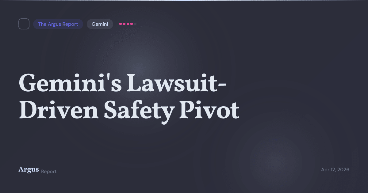 Google Added Mental Health Crisis Tools to Gemini After Lawsuits. Other Labs Are Watching.