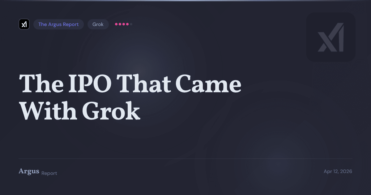 Musk Is Using the SpaceX IPO to Force Banks Into Grok