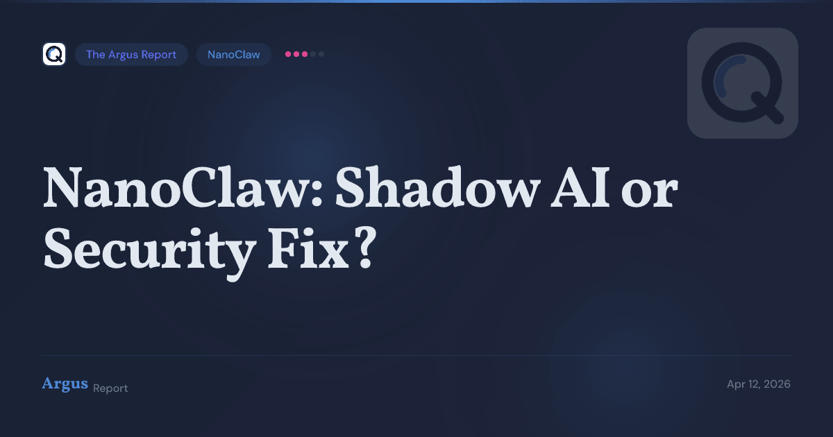 Enterprise IT Is Worried About NanoClaw. That's Exactly What the Founders Wanted.